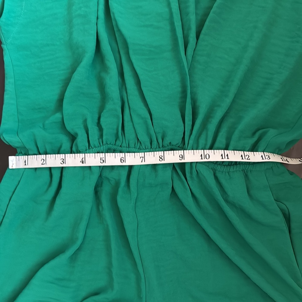 New Flawless Green Sleeveless Romper Size M - Picture 8 of 9